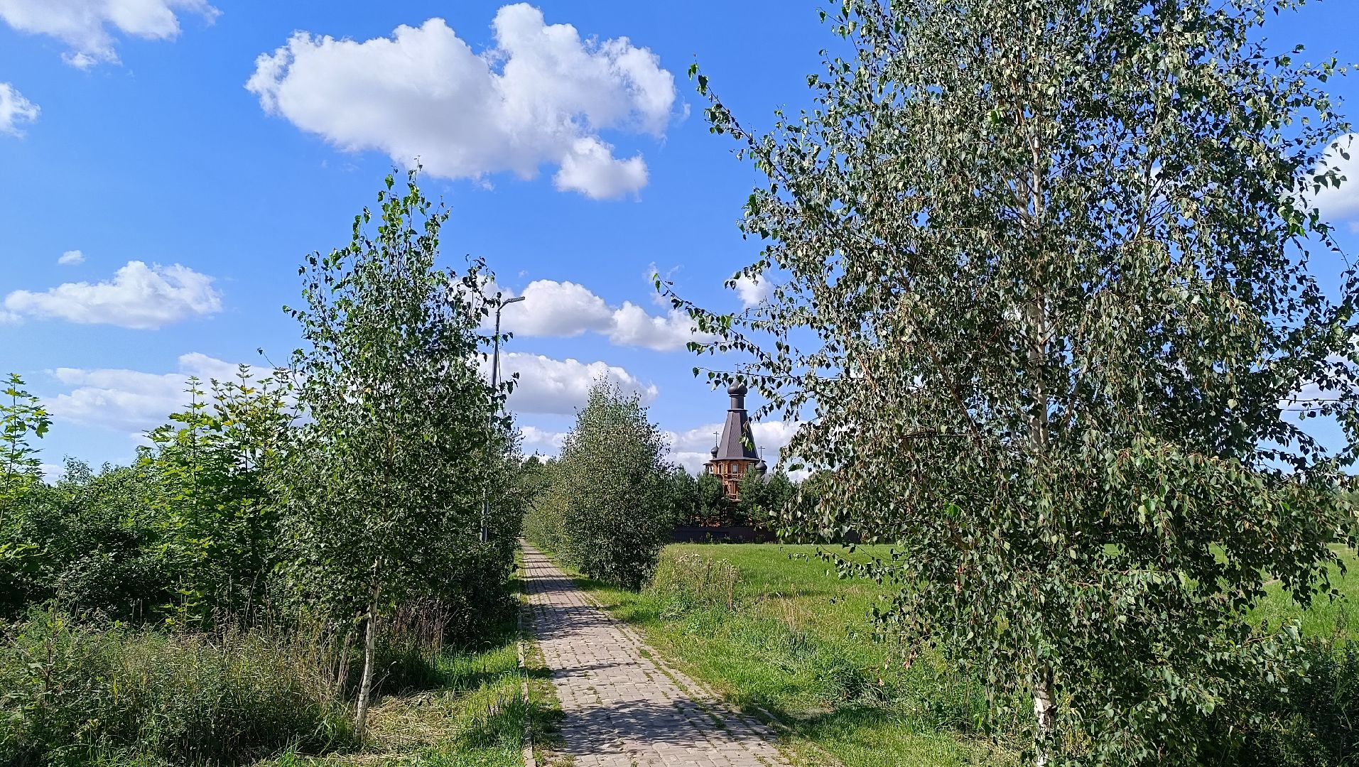 Лобня, освещение, храм