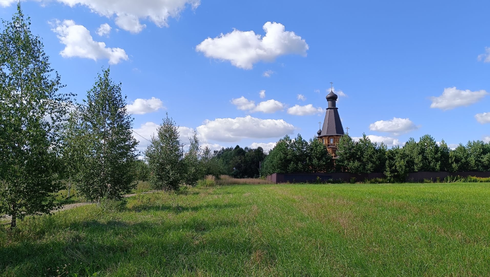 Лобня, освещение, храм