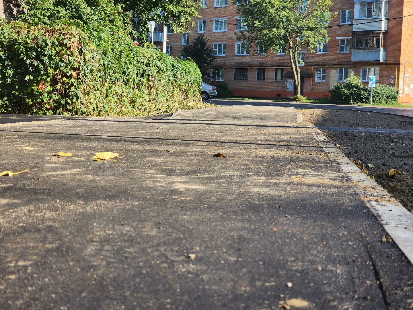 Павловский Посад, городской округ павловский Посад, люди, благоустройство, тротуар, улица, ремонт