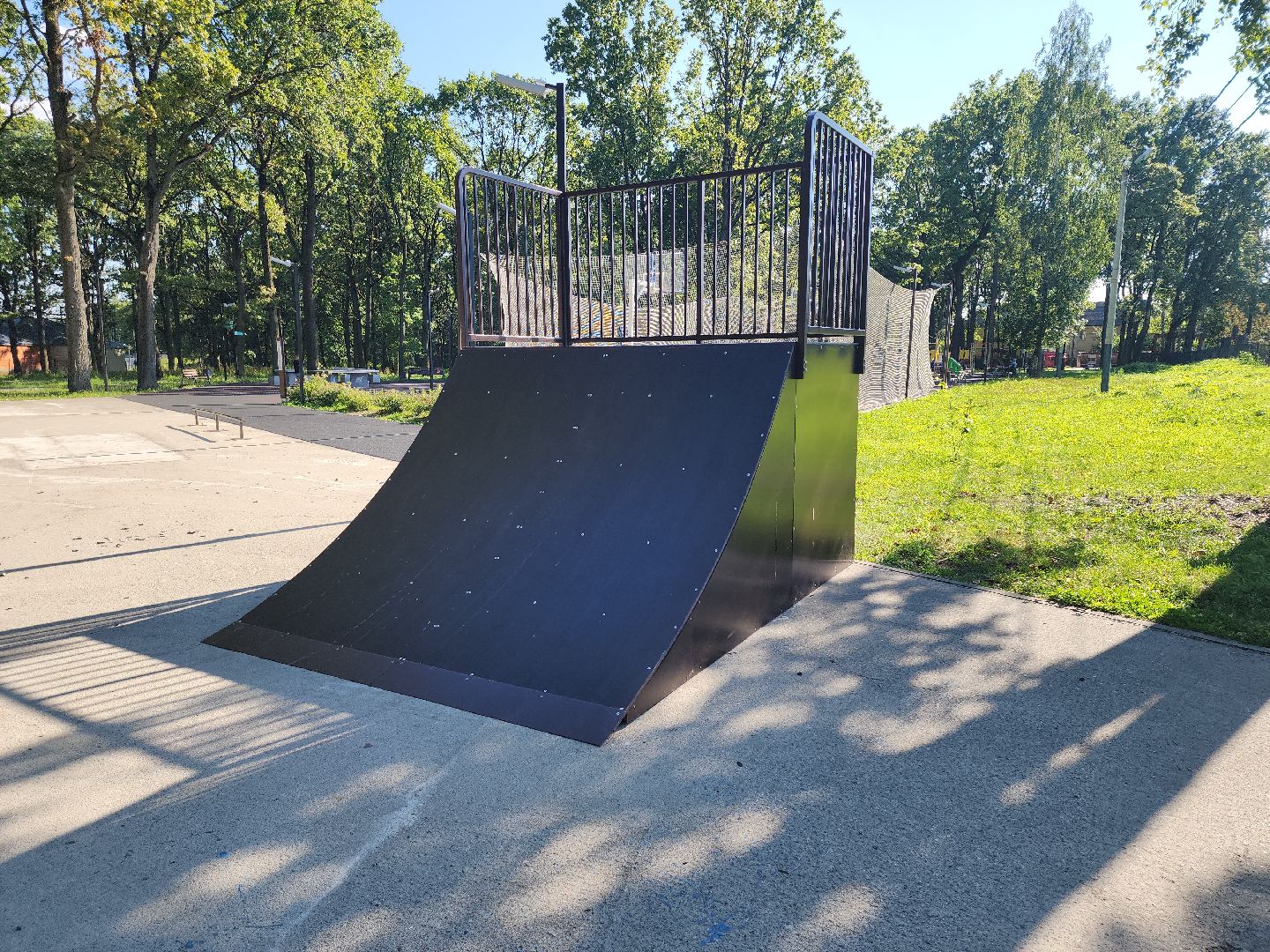 Кашира, Ожерелье, парк, тренажёры, скейтпарк, благоустройство