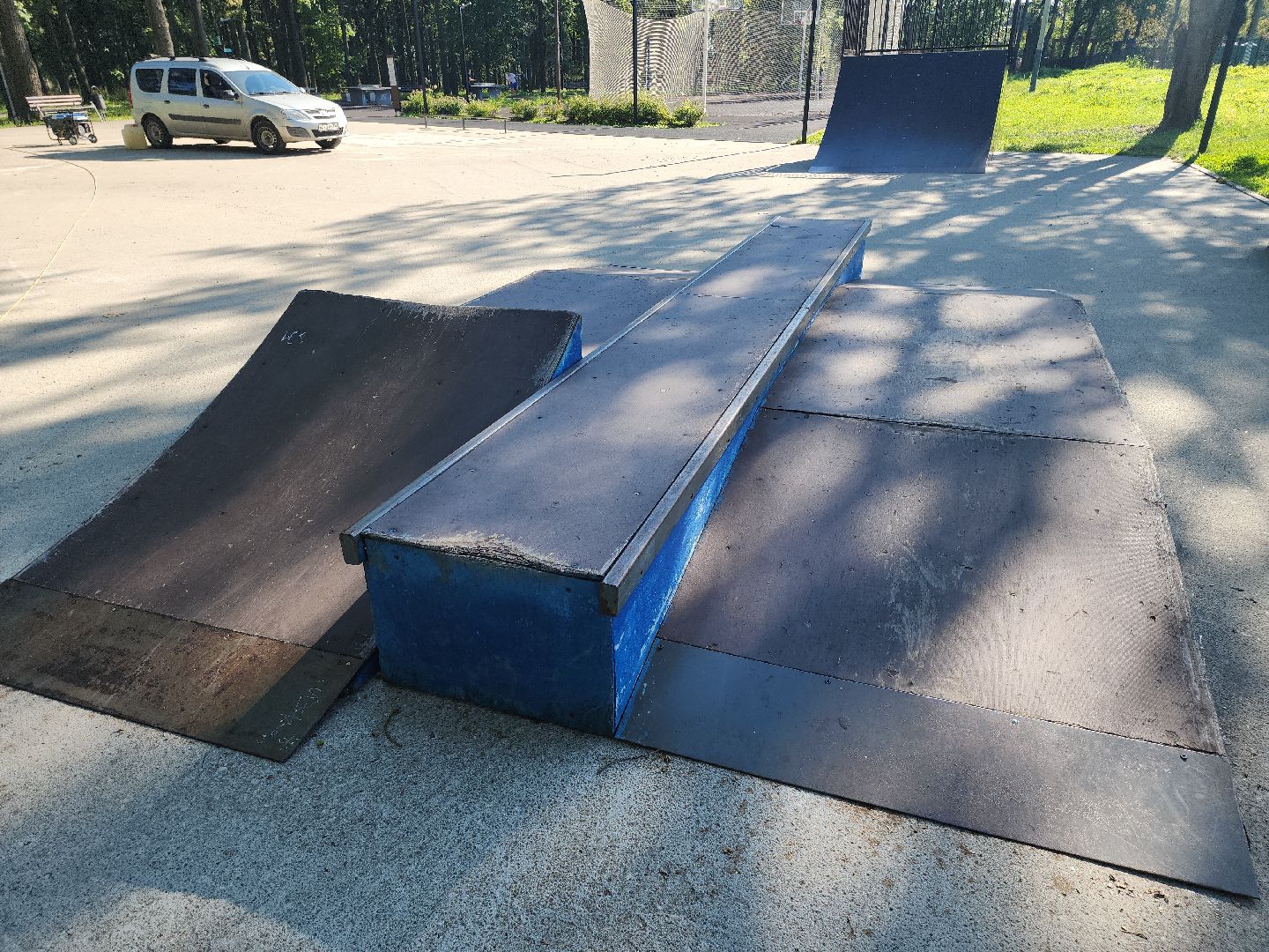 Кашира, Ожерелье, парк, тренажёры, скейтпарк, благоустройство