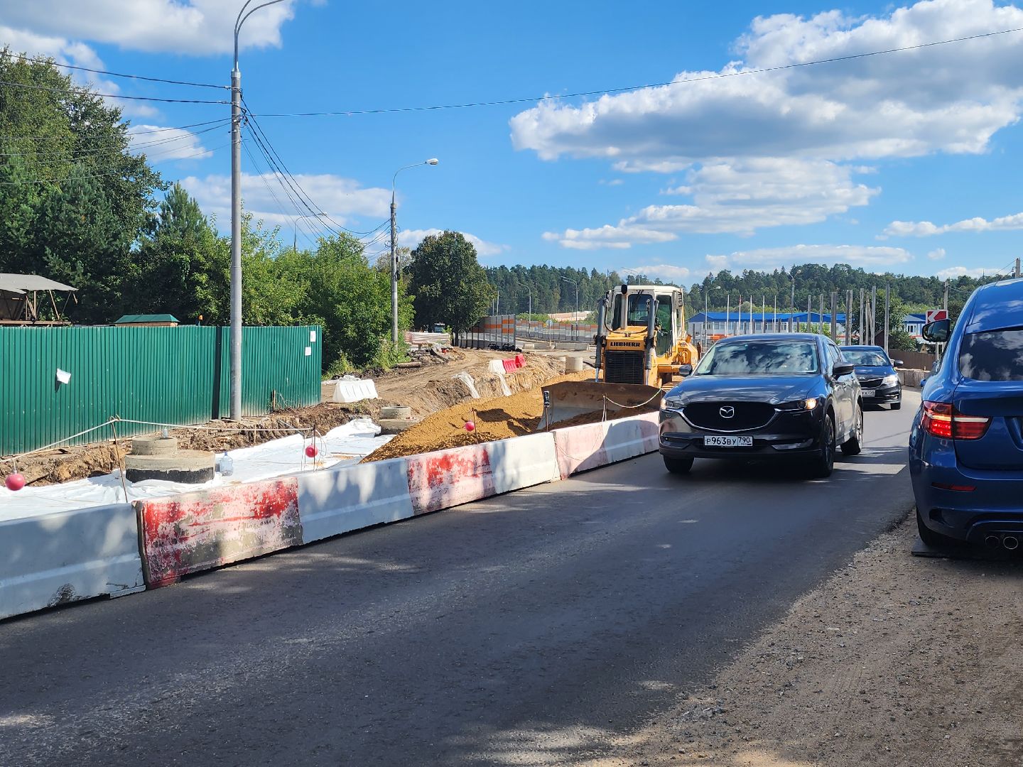 Звенигород, благоустройство дорог,ЦКАД
