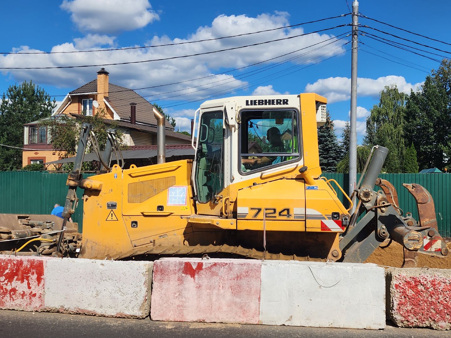 Звенигород, благоустройство дорог,ЦКАД