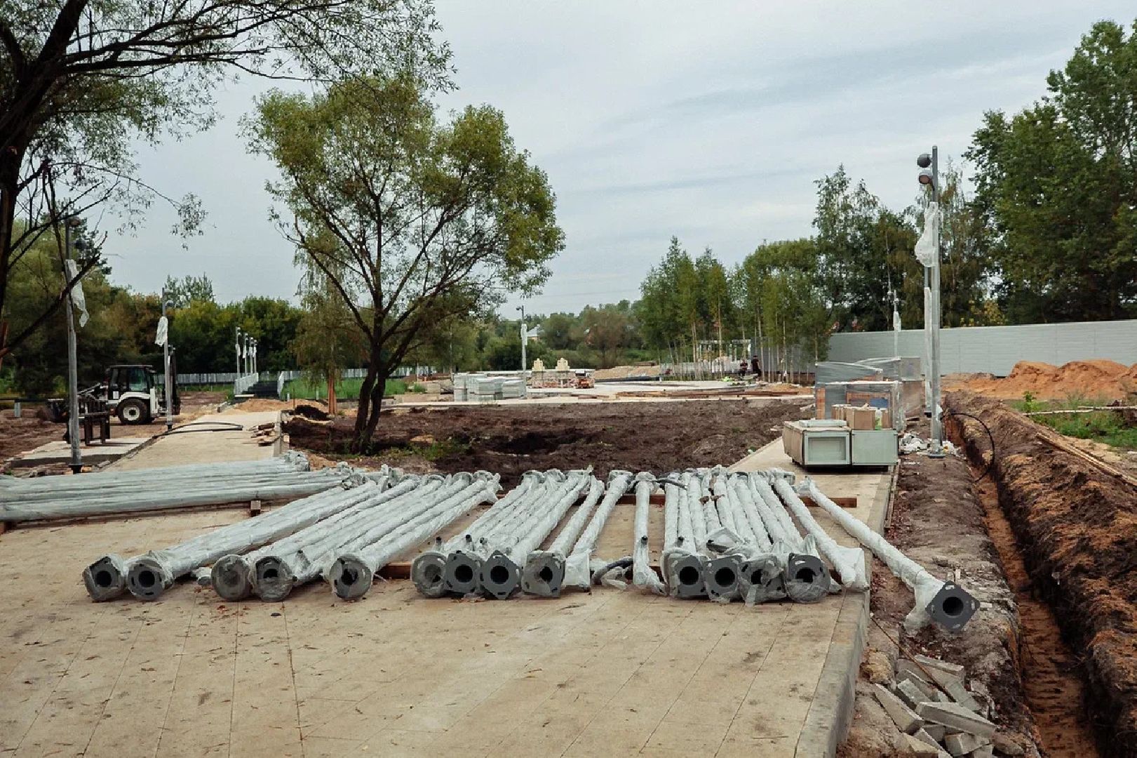 Строительство, парк, Куровское, Заголовацкий, Панин, Орехово-Зуево