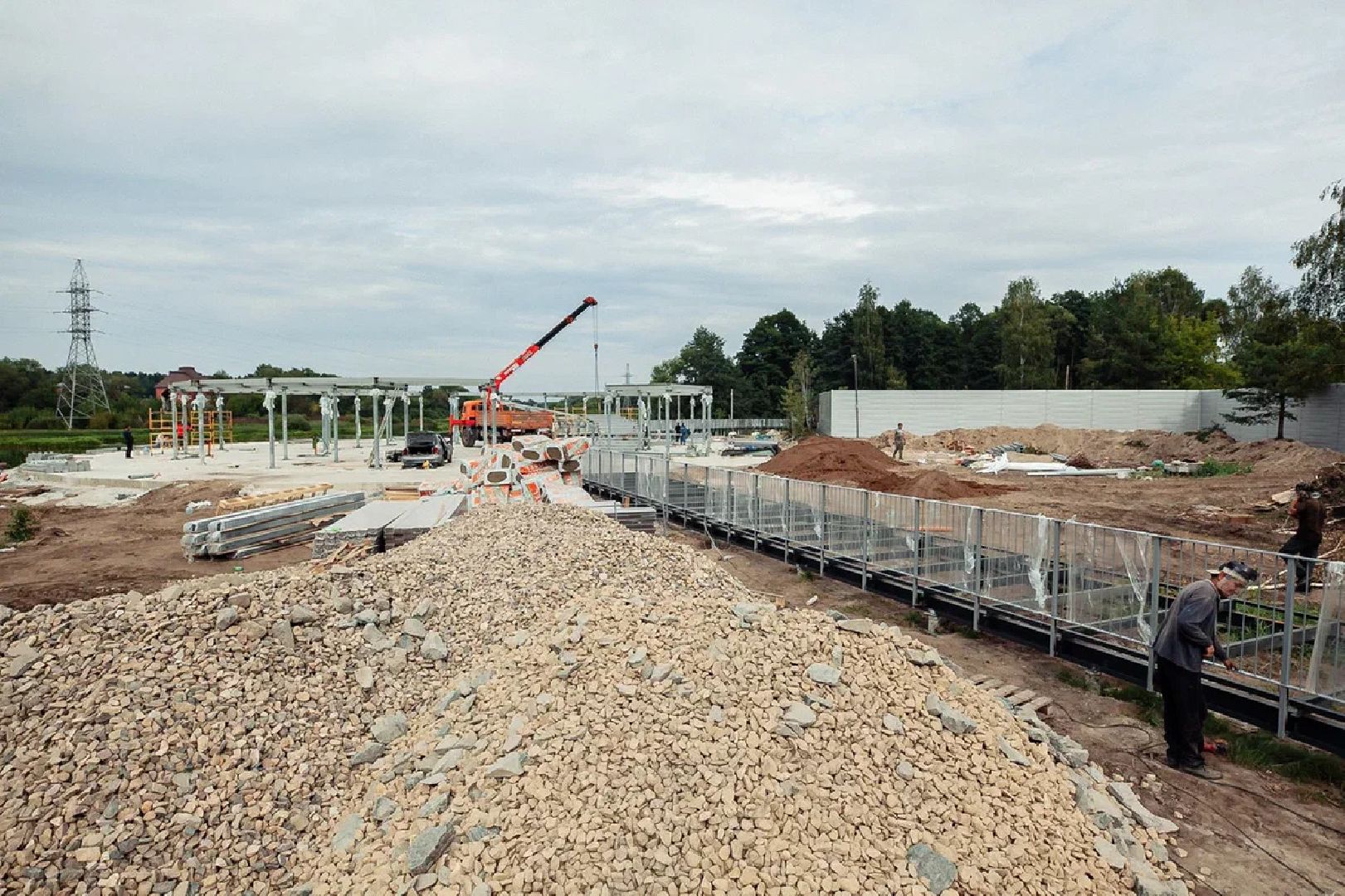 Строительство, парк, Куровское, Заголовацкий, Панин, Орехово-Зуево