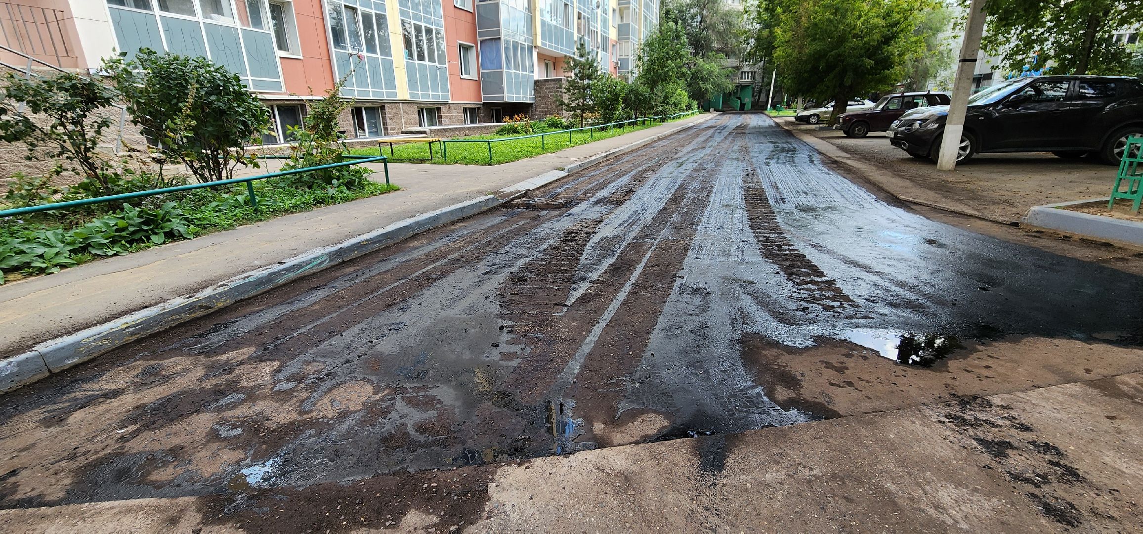 ямочный ремонт, дворы, Котельники