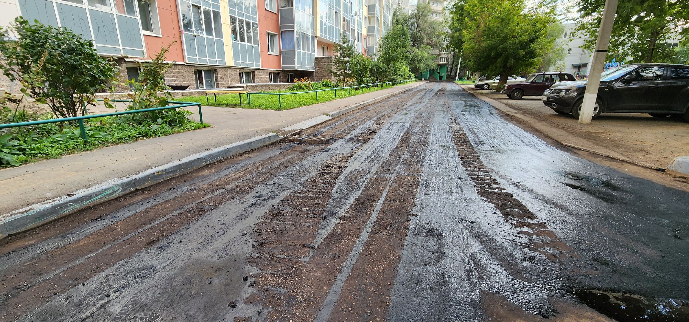 ямочный ремонт, дворы, Котельники