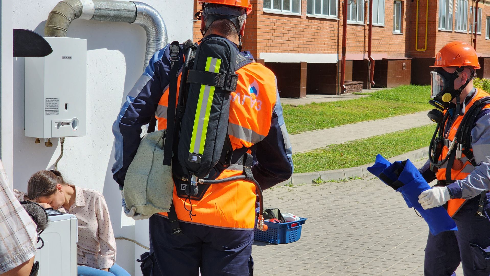 Ступино, мособлгаз, учения