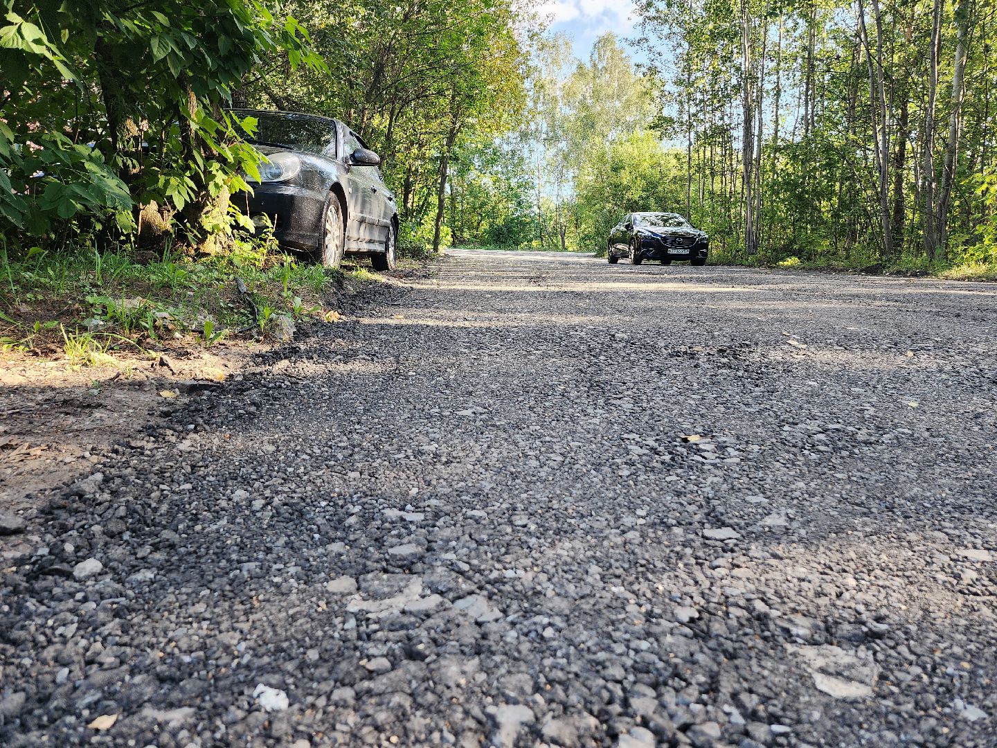 дороги, дорожный ремонт, улица швагирева, серпухов, строительство дорог,