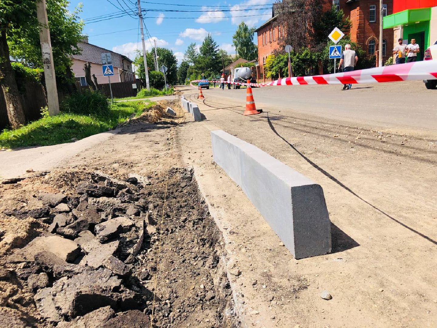 Можайск, Можайский городской округ, Подмосковье, ремонт, дороги, ремонт дорог, новый асфальт, работы