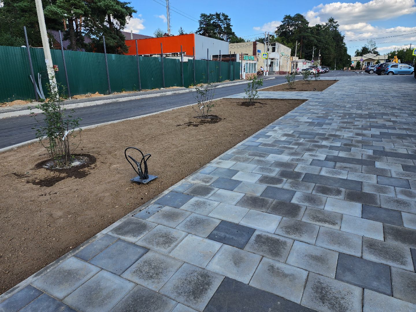 Раменское, благоустройство, прилегающая территория к железнодорожной станции Кратово