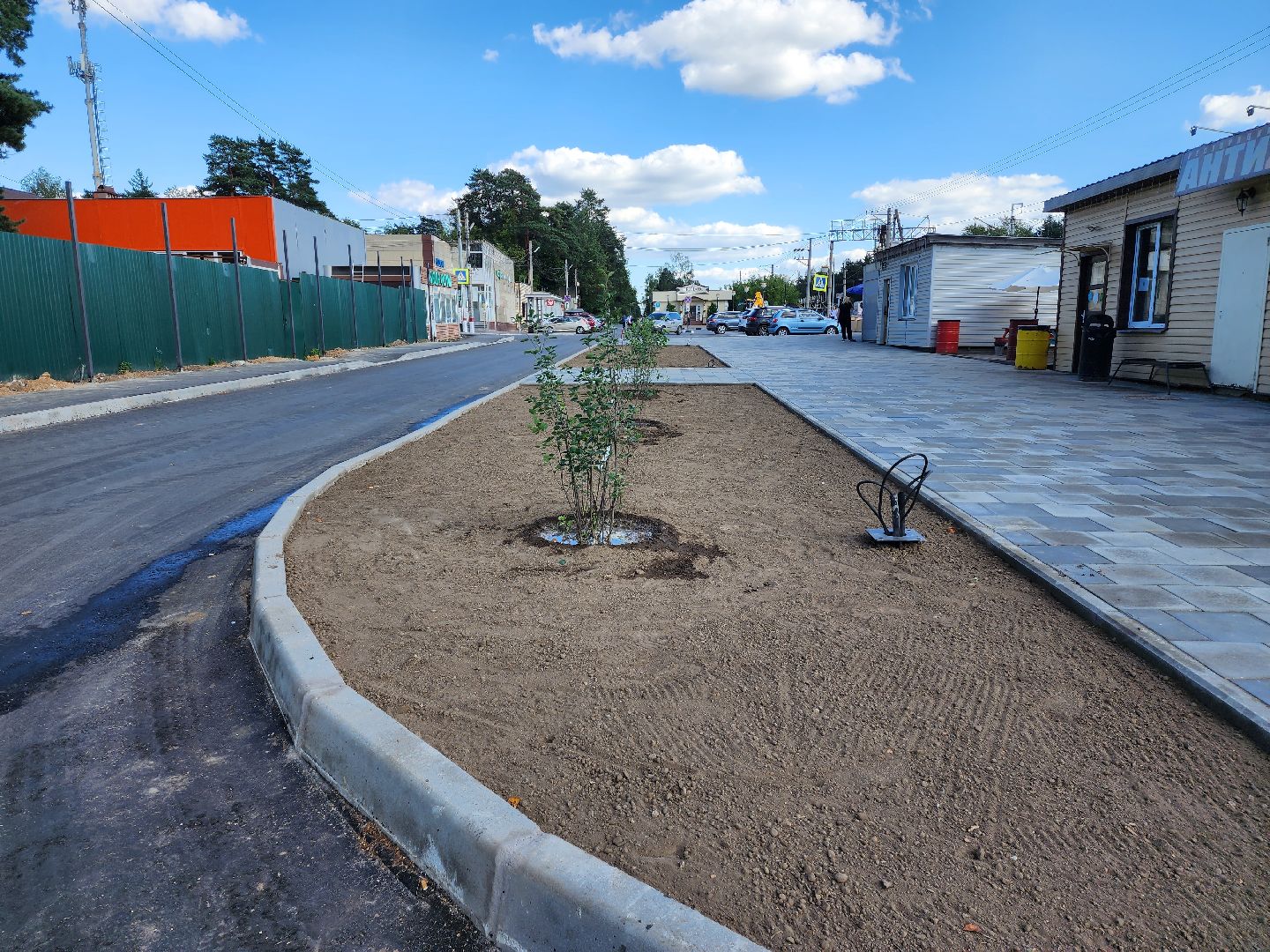Раменское, благоустройство, прилегающая территория к железнодорожной станции Кратово