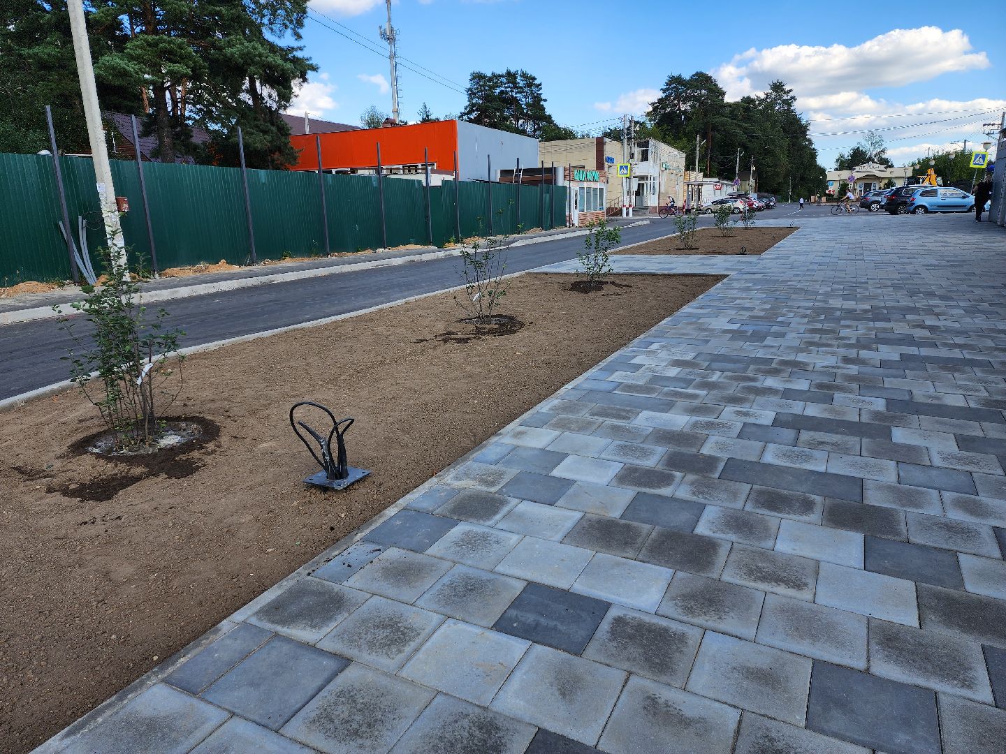 Раменское, благоустройство, прилегающая территория к железнодорожной станции Кратово