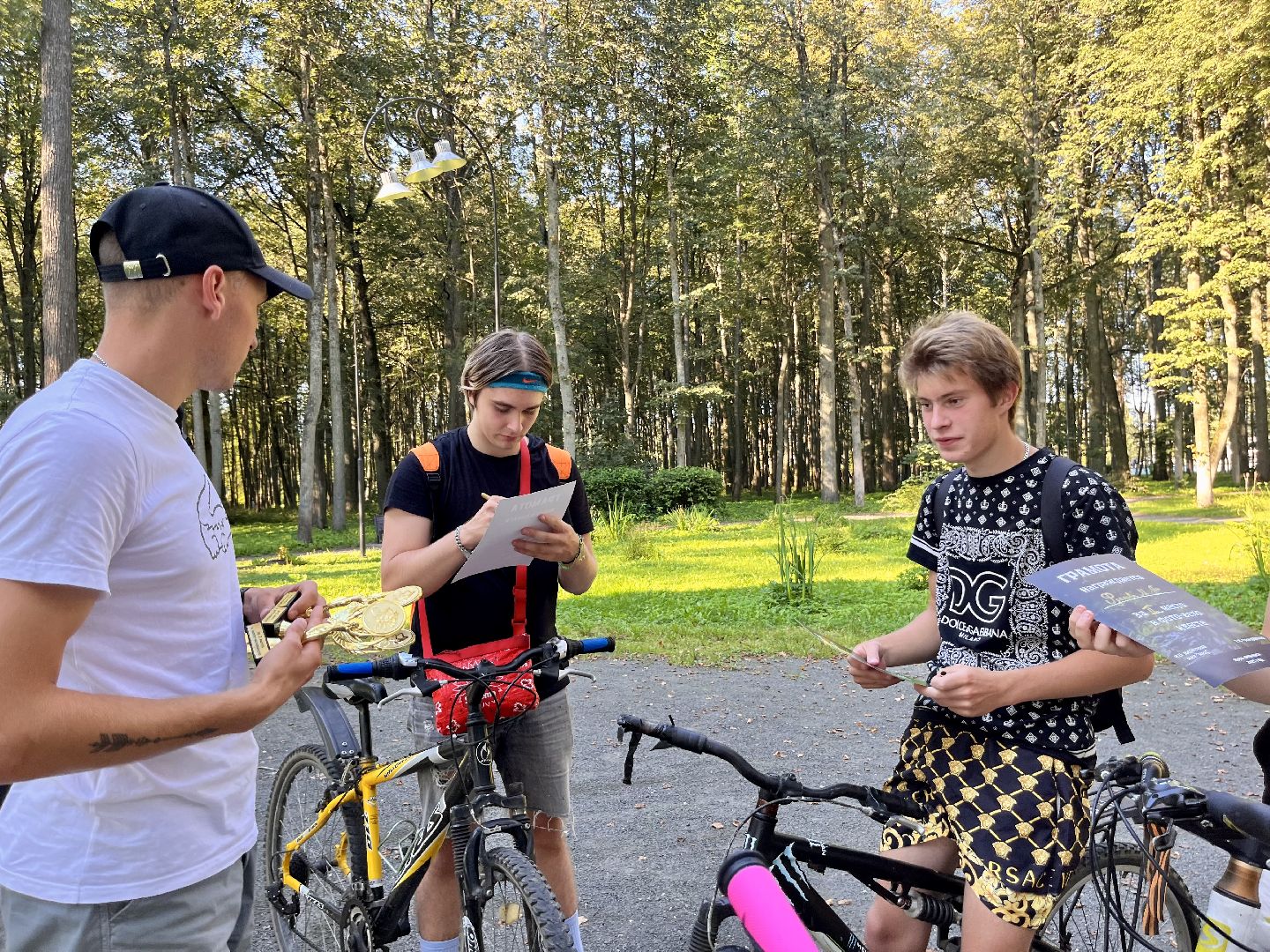 Наро-Фоминск, лето в Подмосковье, городской квест, молодёжь, велосипед.
