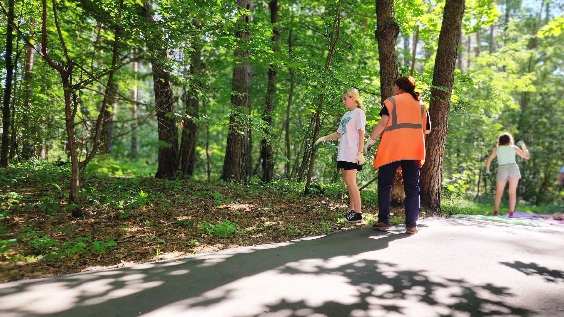трудовые бригады, Протвино, ЦМИ, санитарная очистка, лагерь