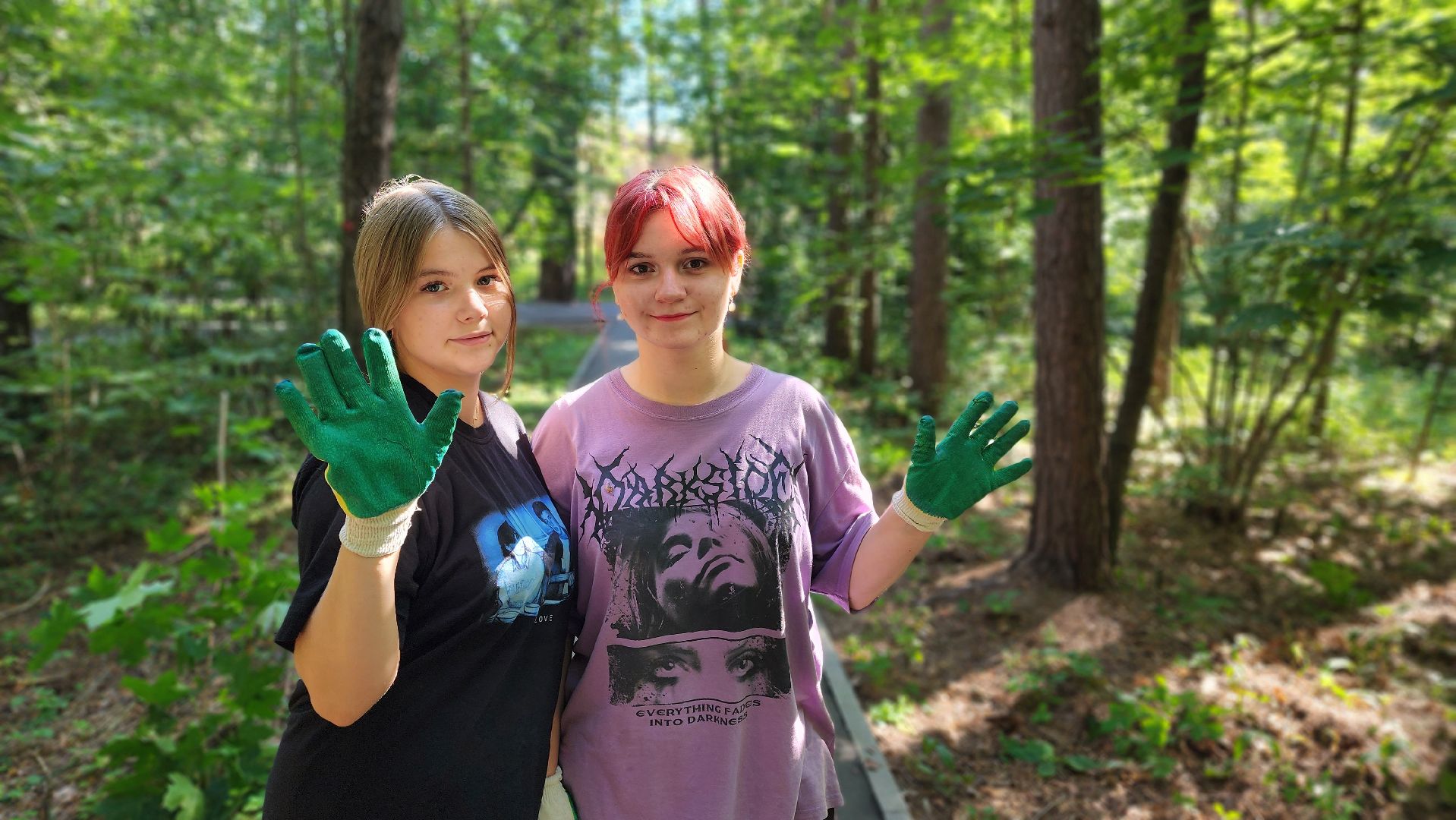 трудовые бригады, Протвино, ЦМИ, санитарная очистка, лагерь