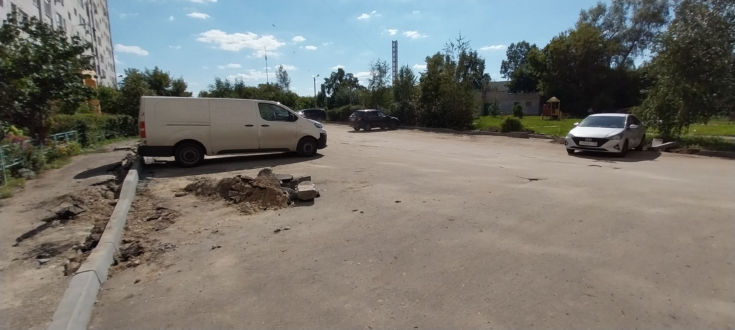 Коломна, дороги, благоустройство дворов