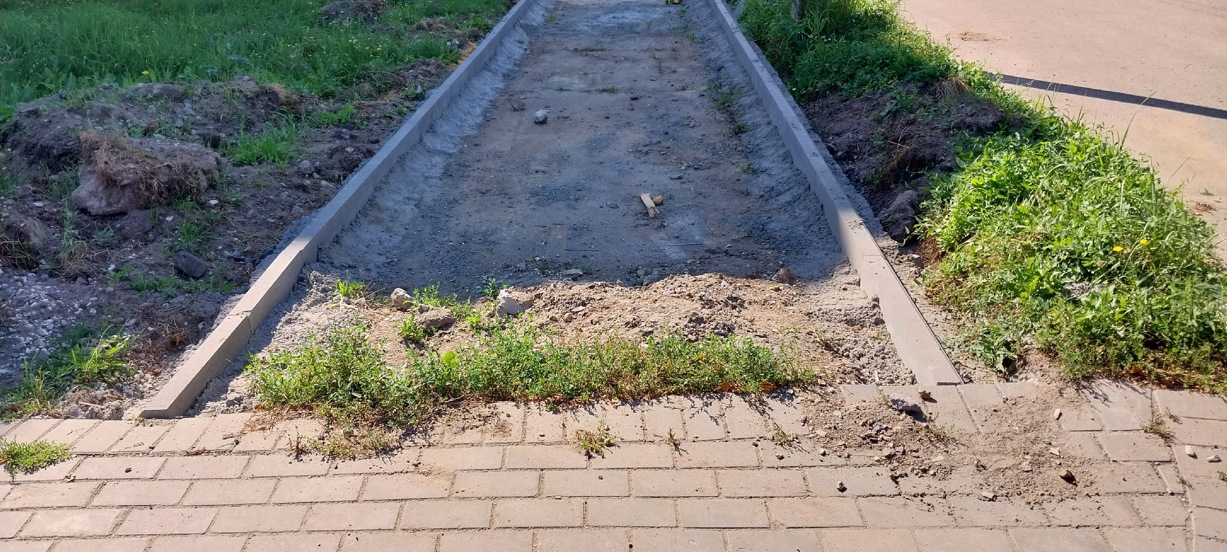 Коломна, тротуар, дороги