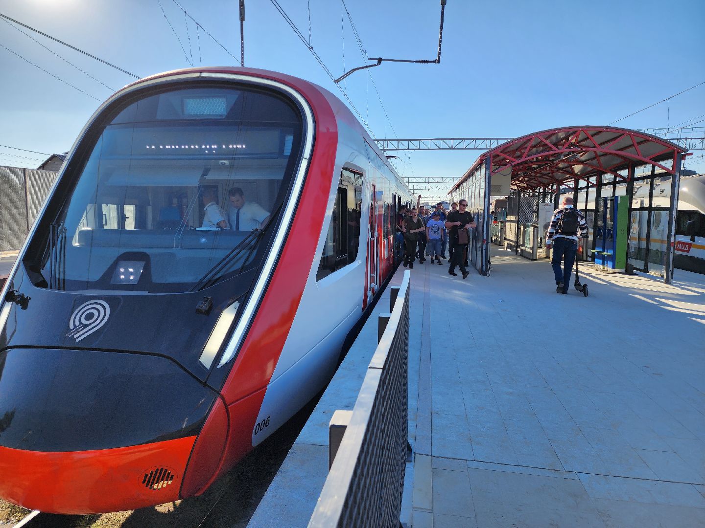 Раменское, транспорт, открытие МЦД-3, первый рейс электропоезда Иволга, впечатление пассажира