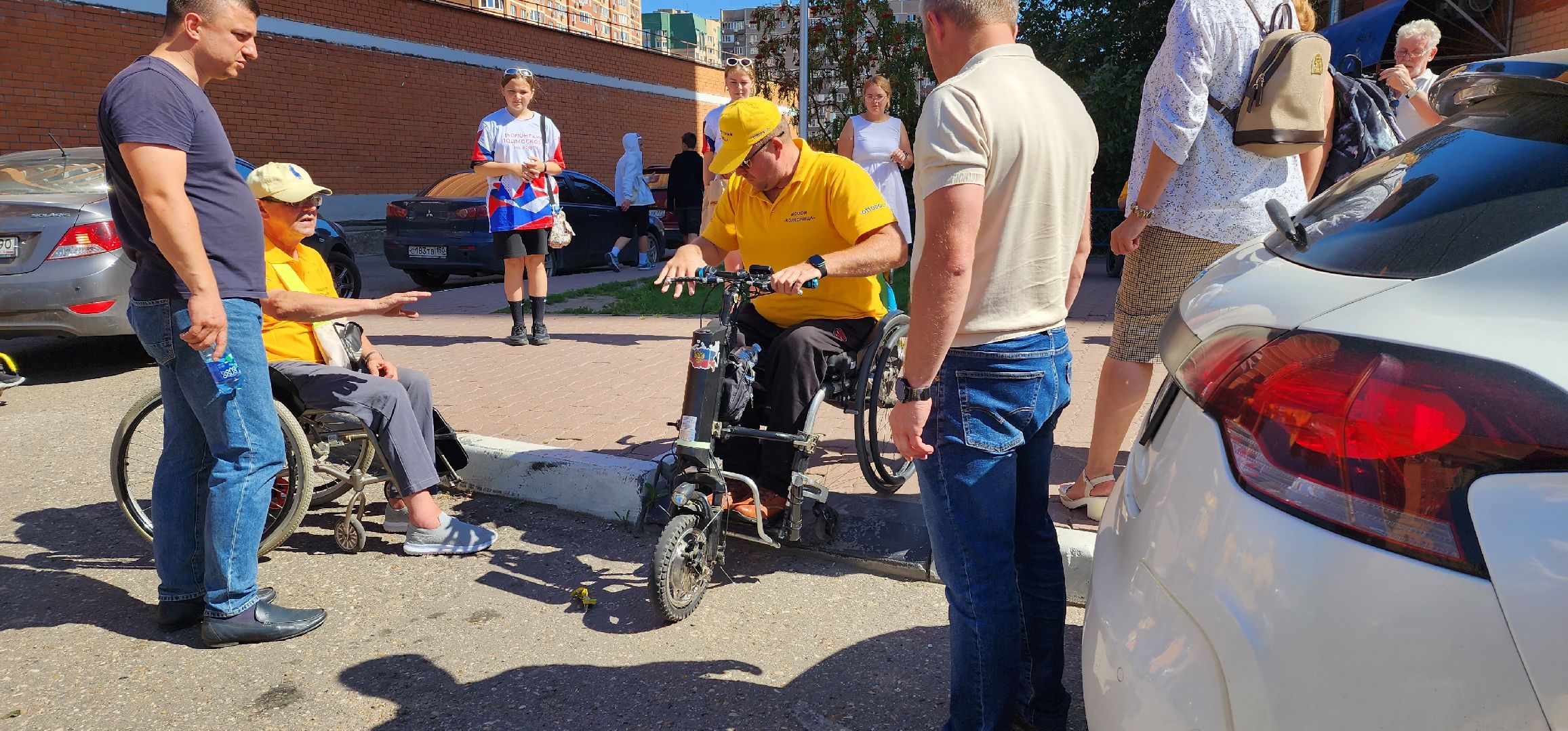 благоустройство, МОООИ Колесница, рейд, доступная среда