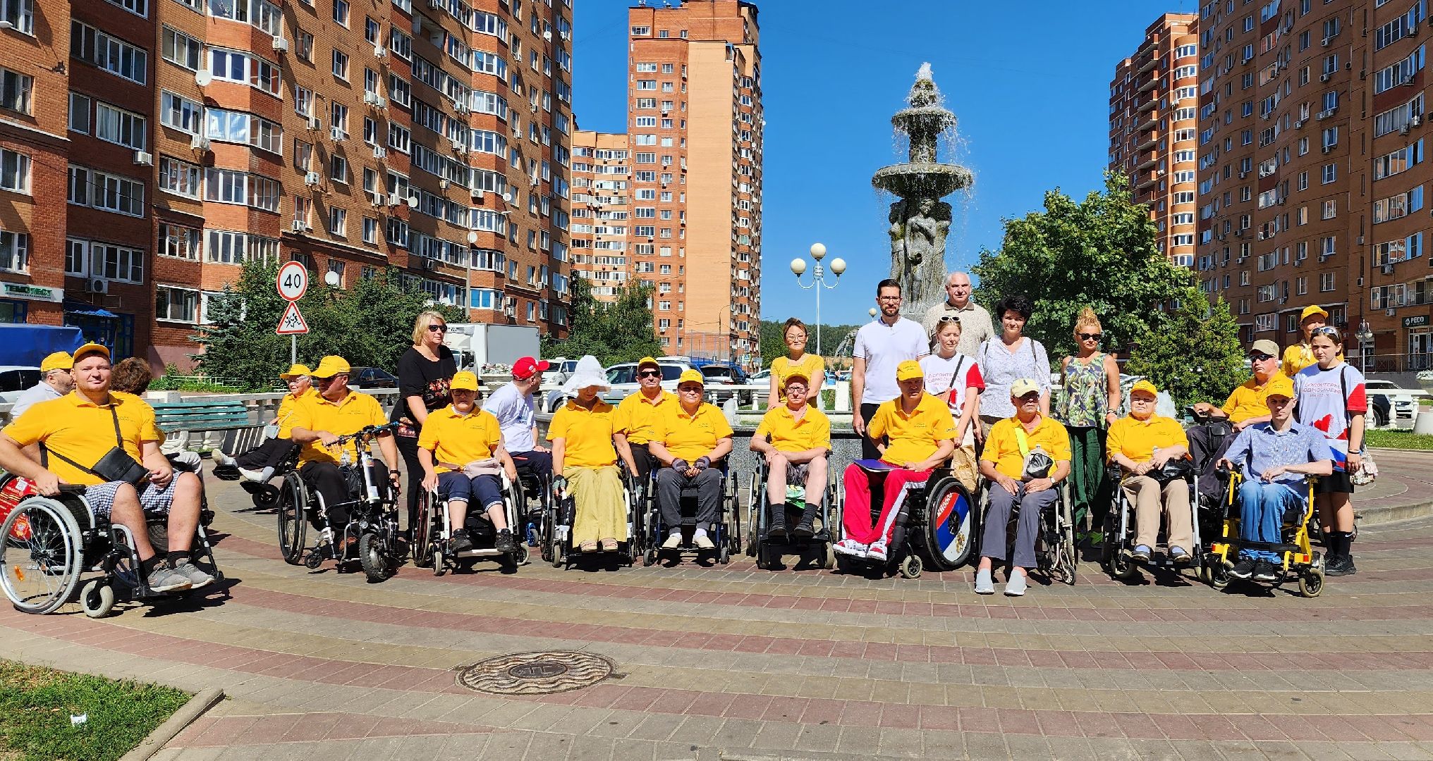 благоустройство, МОООИ Колесница, рейд, доступная среда