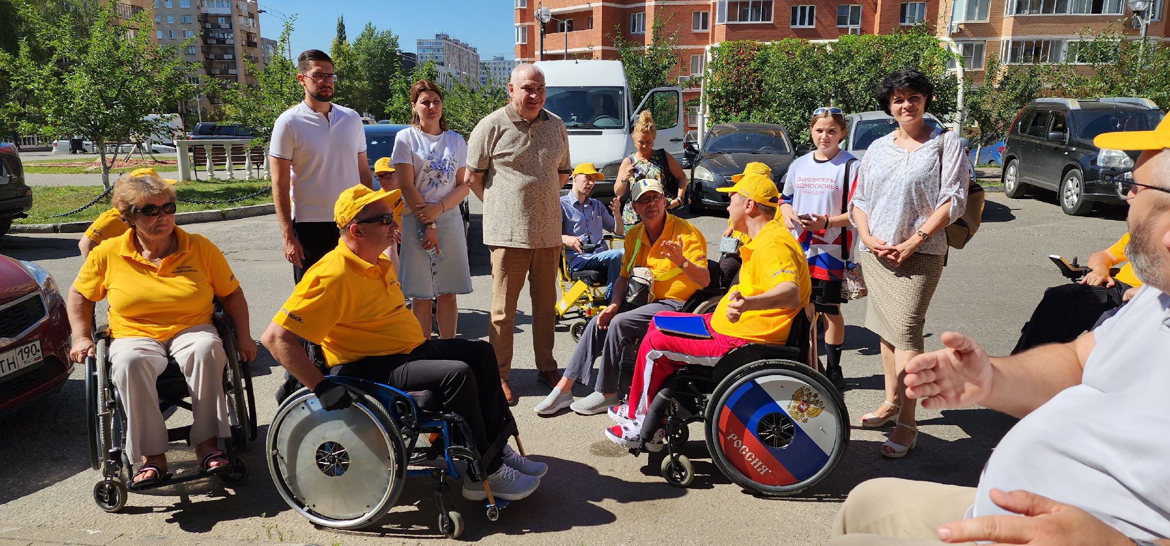 благоустройство, МОООИ Колесница, рейд, доступная среда