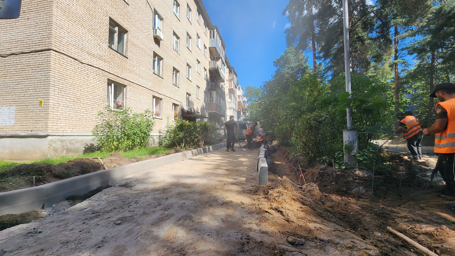 благоустройство дворов, благоустройство, Протвино, строительство, комфорт