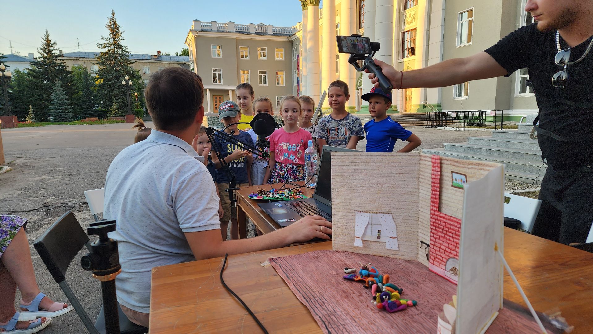 Ступино, островок, клякса, летняя школа анимации