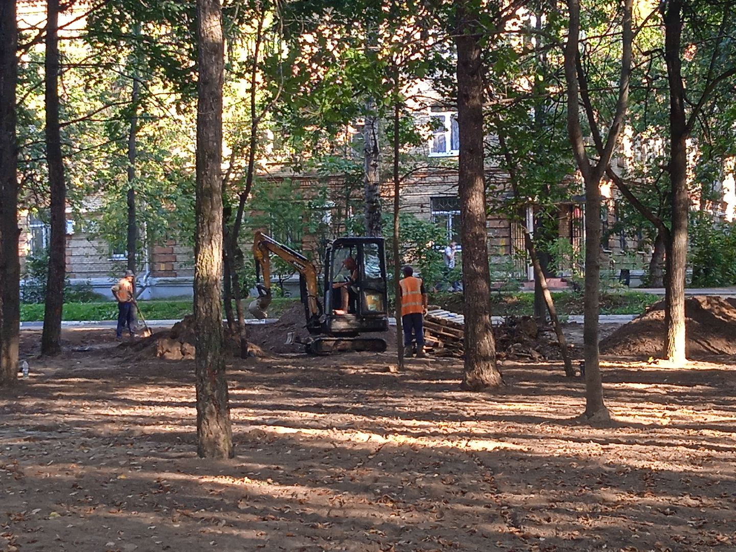 реконструкция, парк, культуры, отдыха, национальный, проект