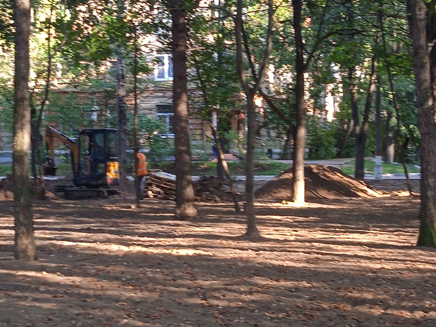 реконструкция, парк, культуры, отдыха, национальный, проект