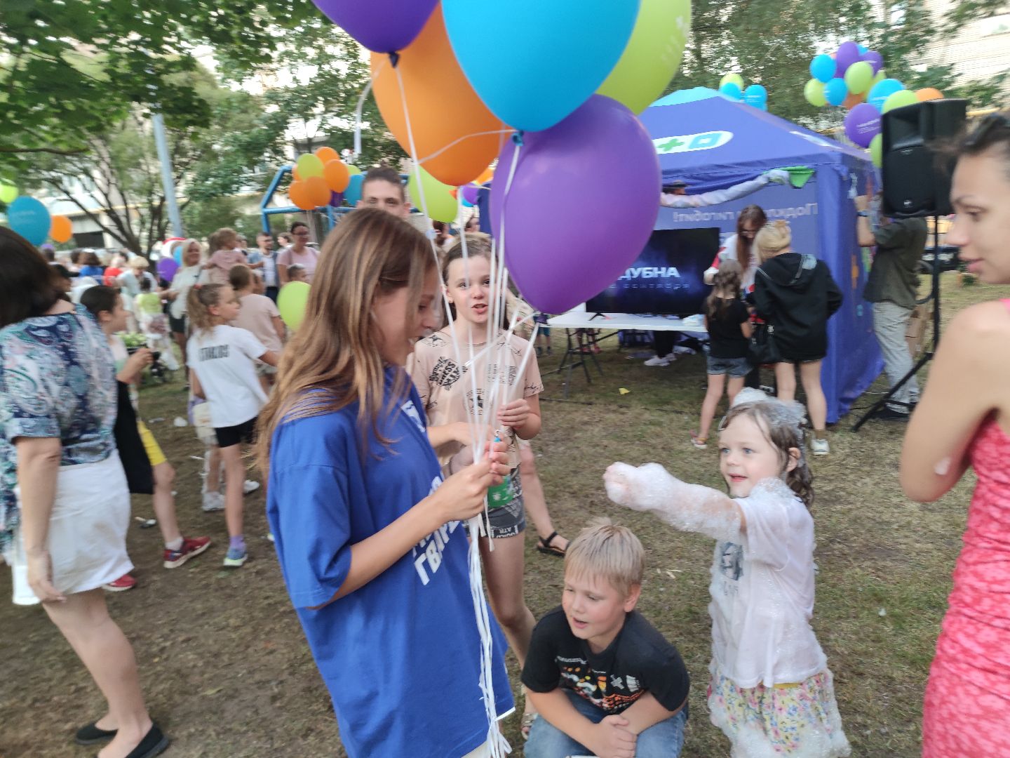 Детский праздник, нескучные каникулы, дети, лето, Дубна