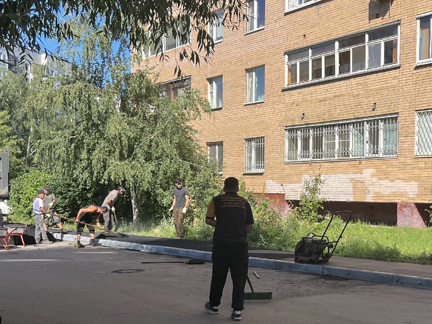 Химки, благоустройство, ремонт дороги, благоустройство дворов