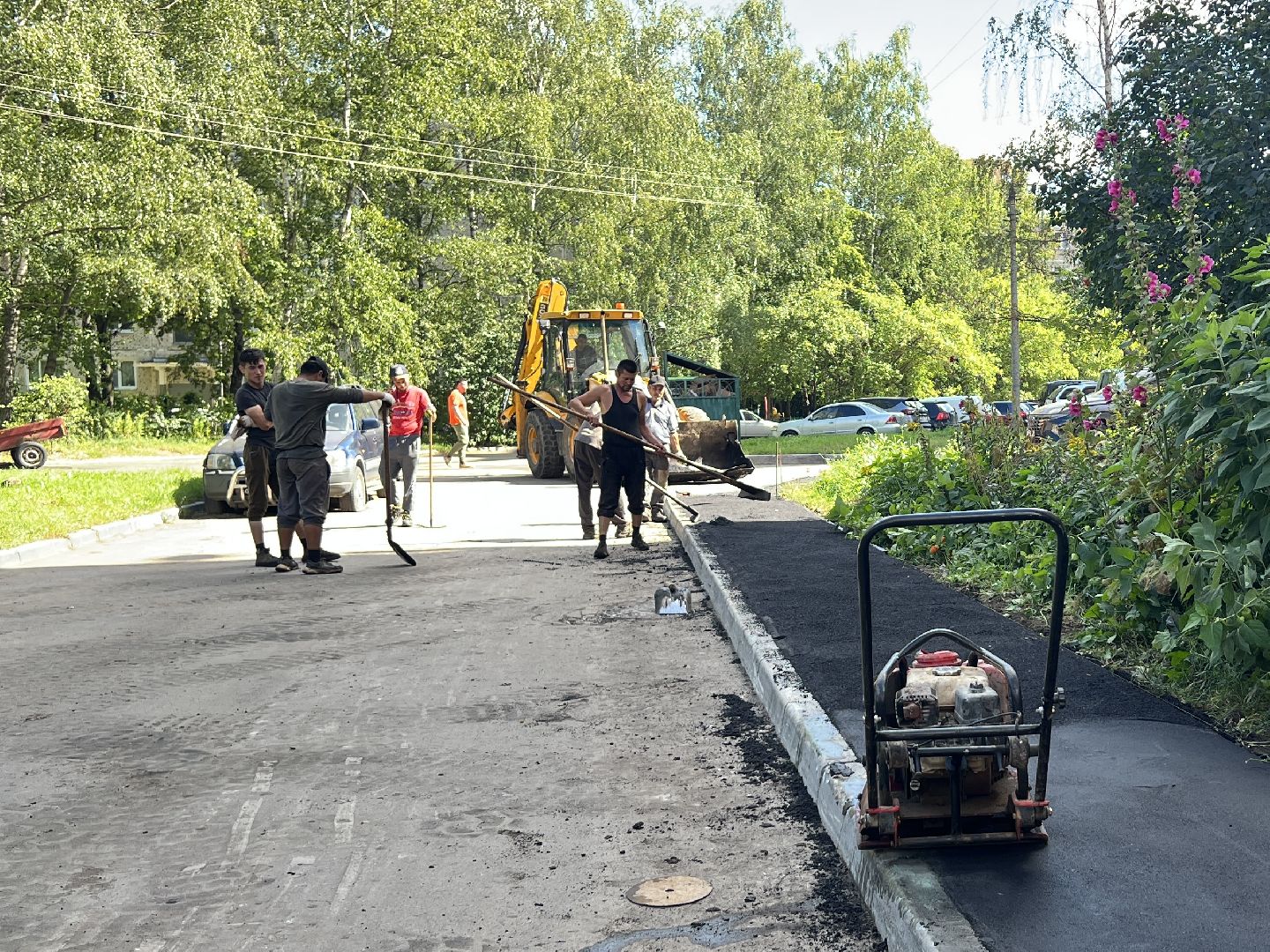 Химки, благоустройство, ремонт дороги, благоустройство дворов