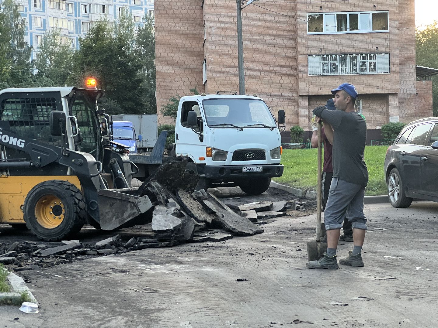 Химки, благоустройство, ремонт дороги, благоустройство дворов