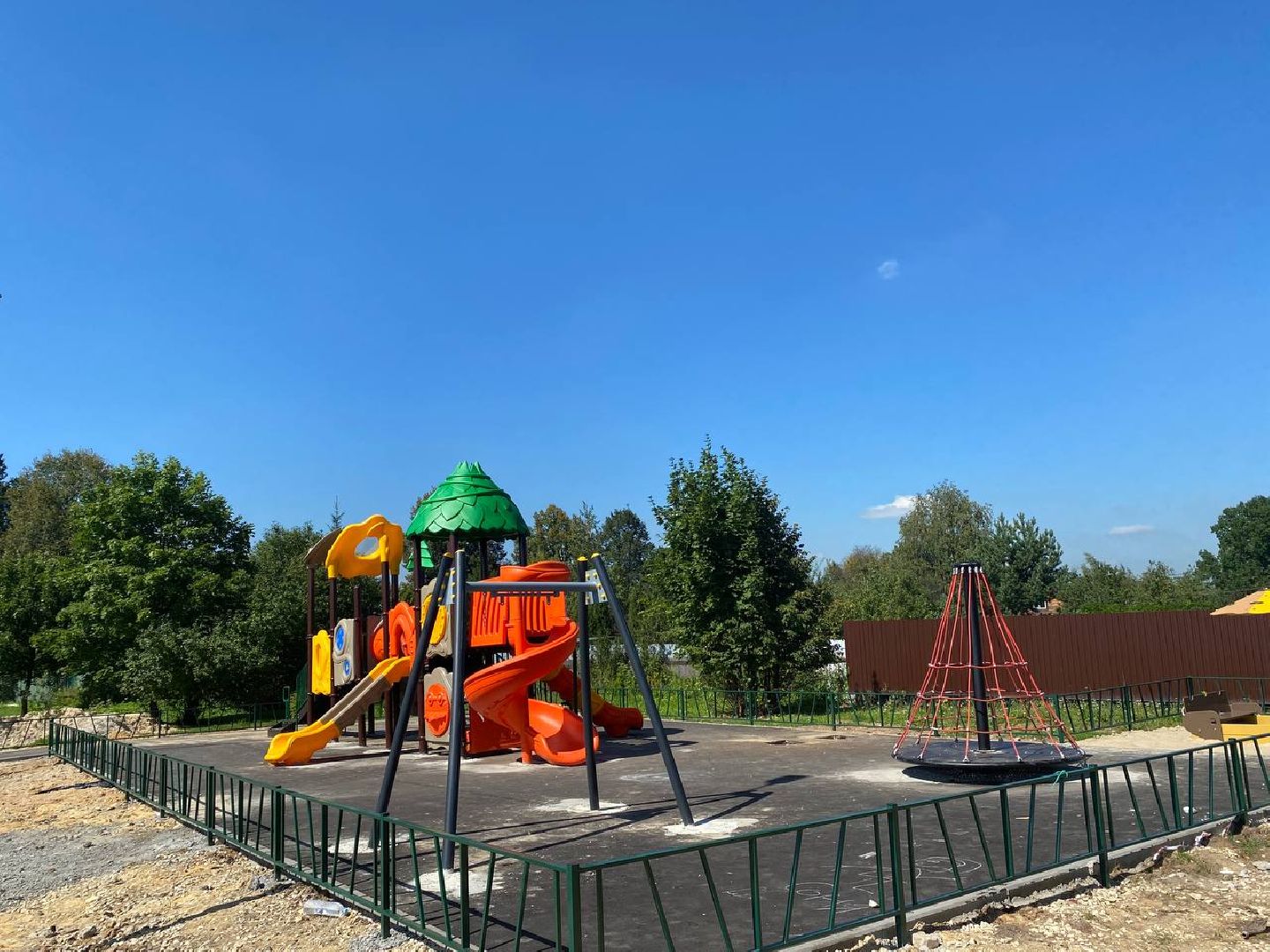 Чехов, благоустройство, детская игровая площадка, деревня