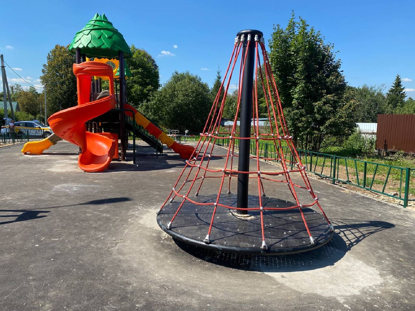 Чехов, благоустройство, детская игровая площадка, деревня