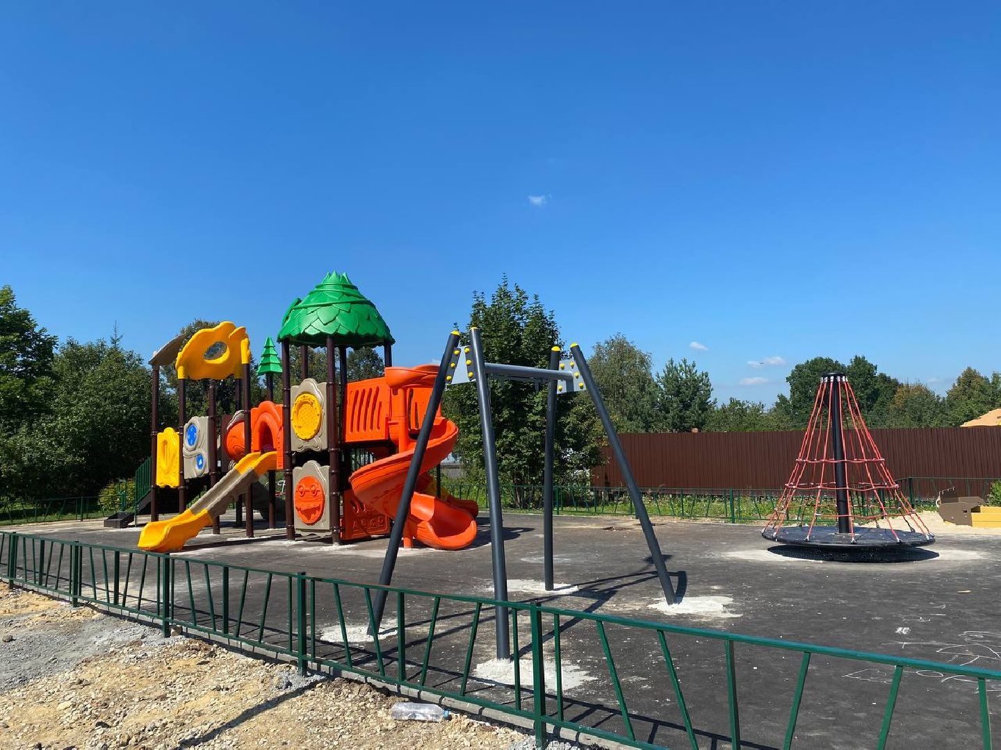 Чехов, благоустройство, детская игровая площадка, деревня