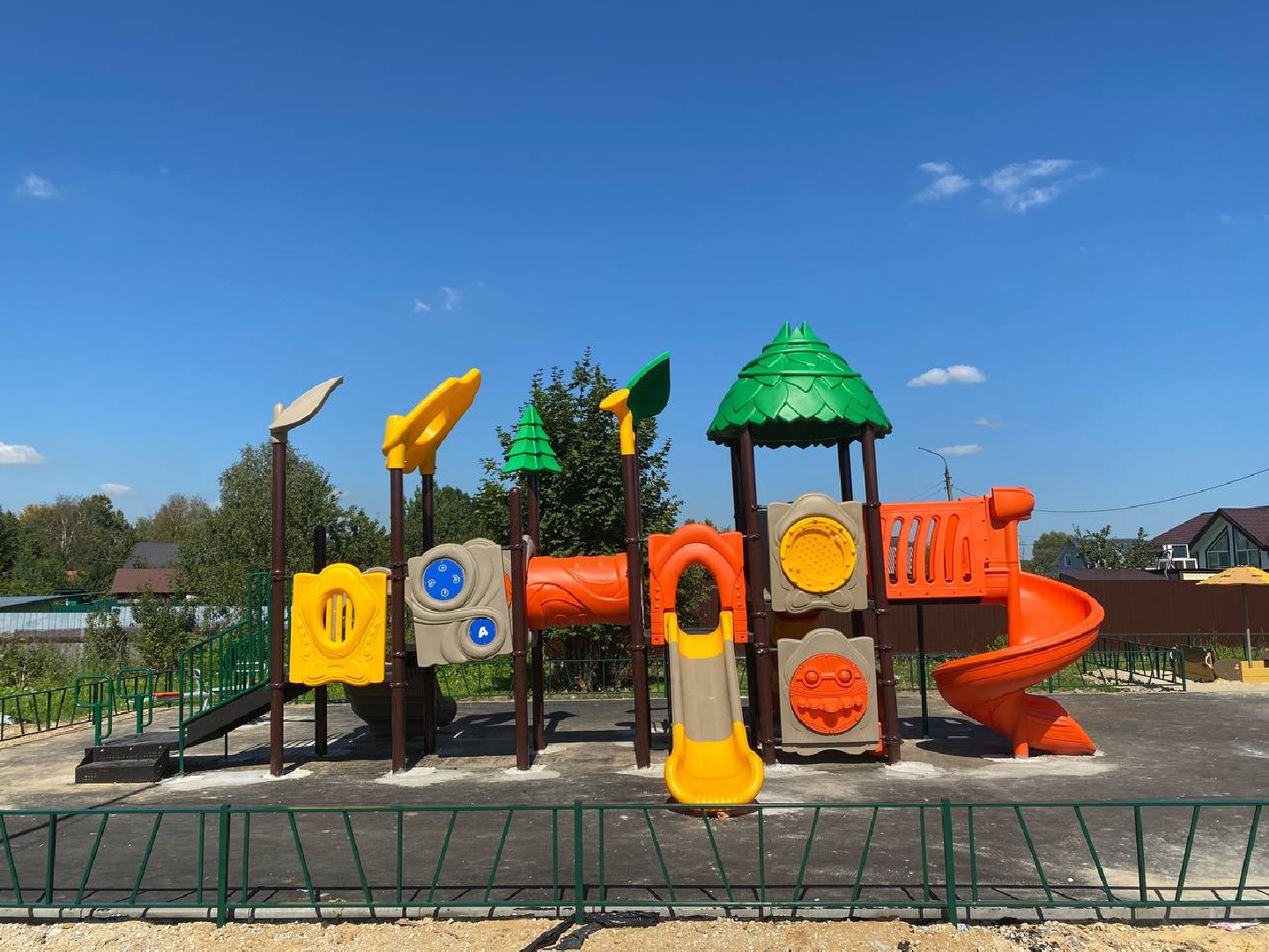Чехов, благоустройство, детская игровая площадка, деревня