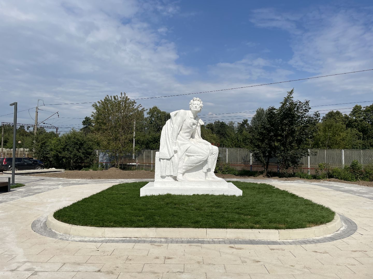 Благоустройство, памятник, Люберцы, сквер