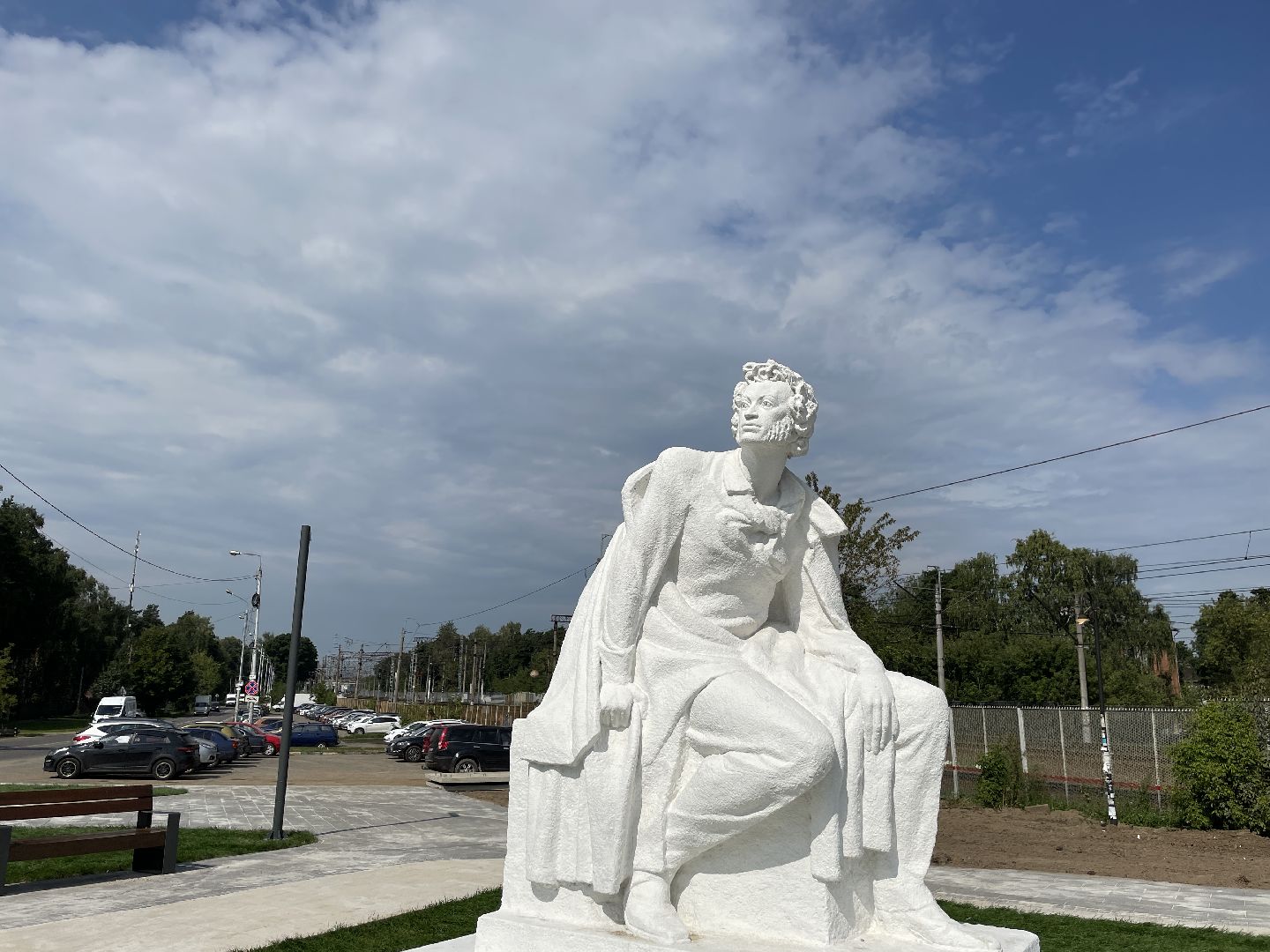 Благоустройство, памятник, Люберцы, сквер