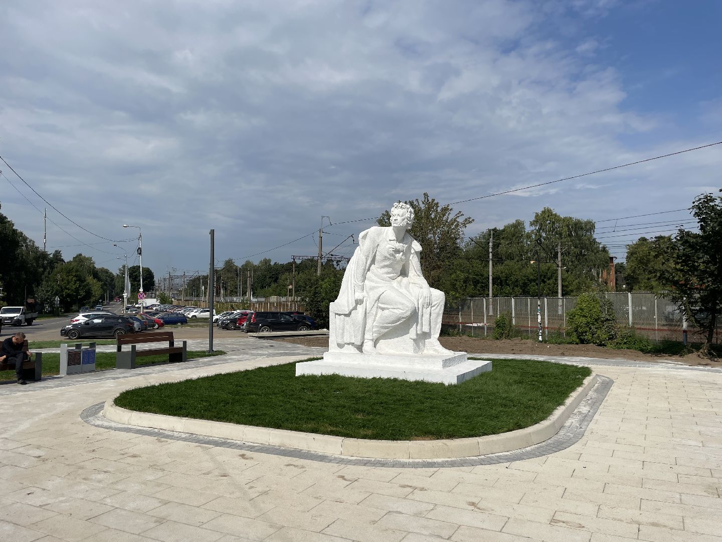 Благоустройство, памятник, Люберцы, сквер