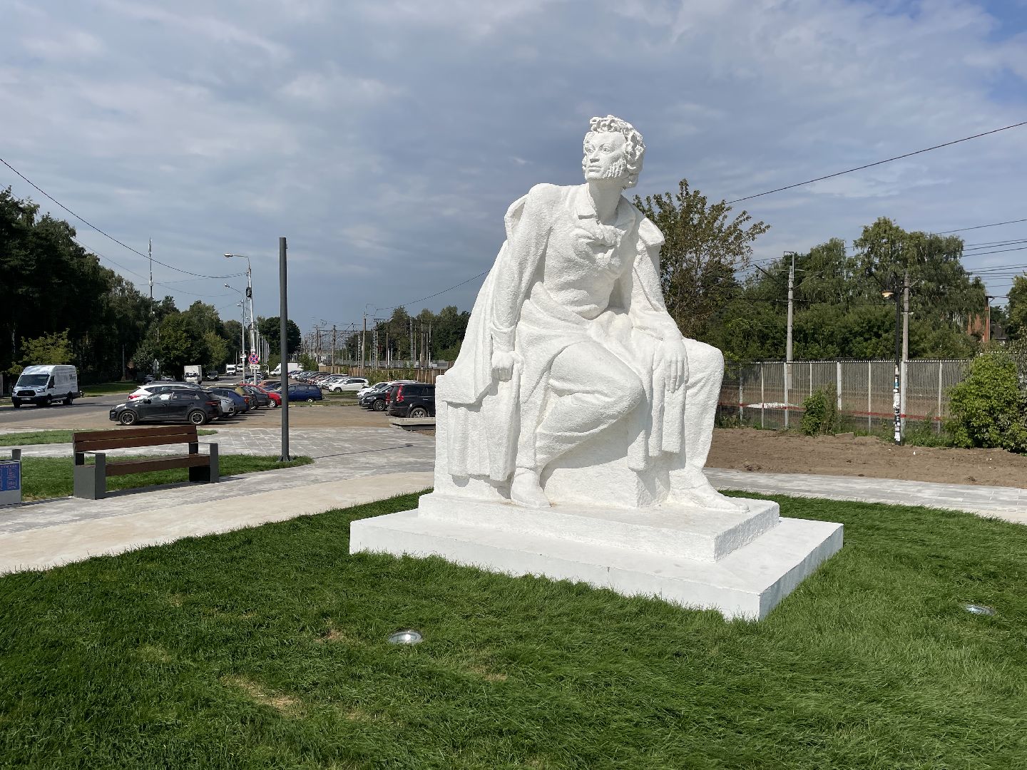 Благоустройство, памятник, Люберцы, сквер