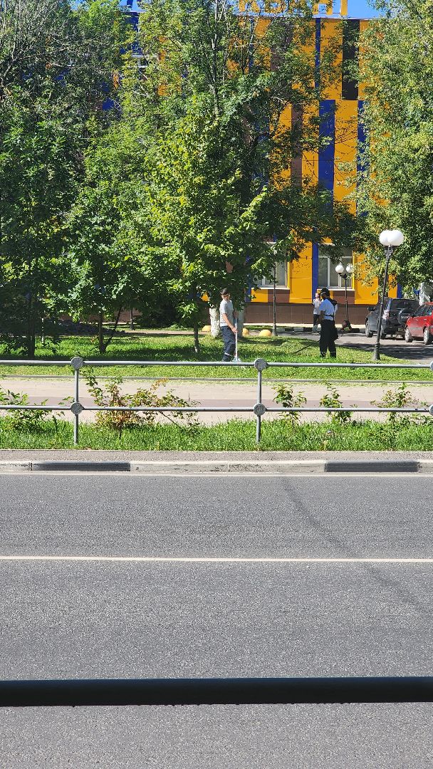 Долгопрудный, благоустройство, асфальт, окос травы