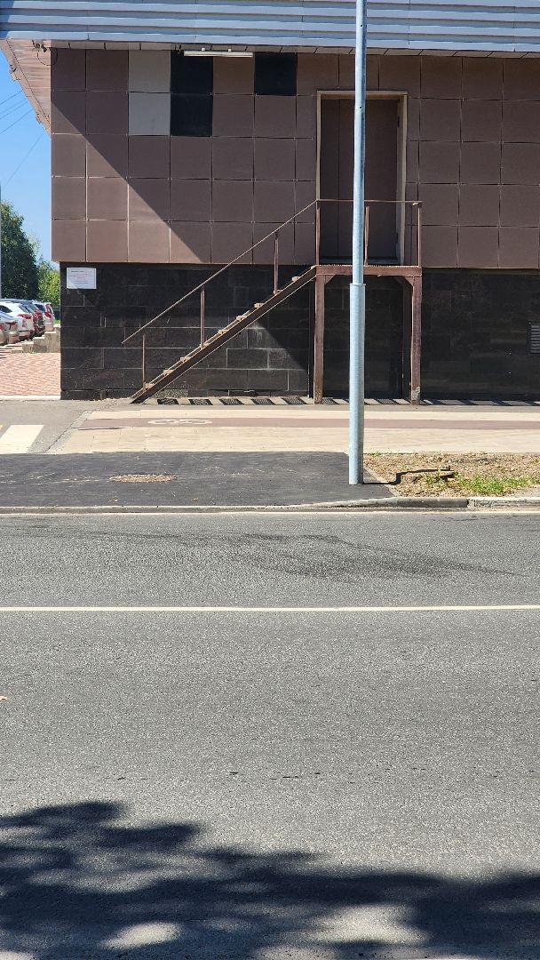 Долгопрудный, благоустройство, асфальт, окос травы