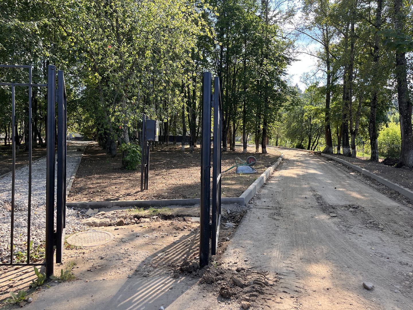 Шаховская, благоустройство, школа