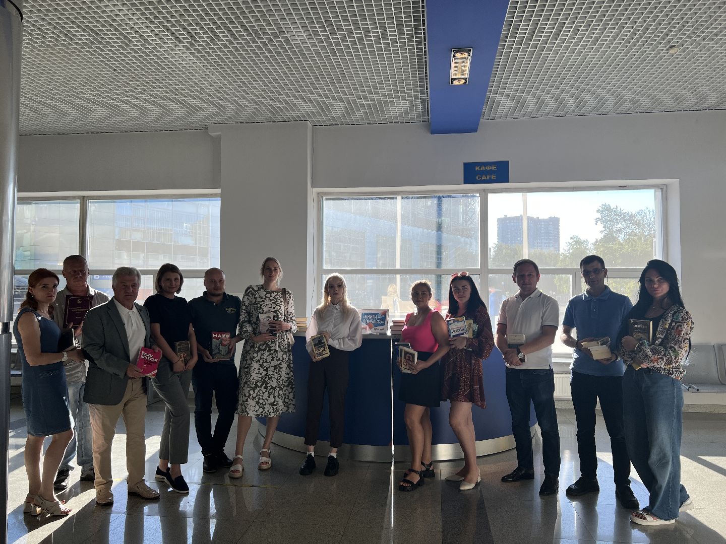 Химки, книги Донбаса, гуманитарная помощь