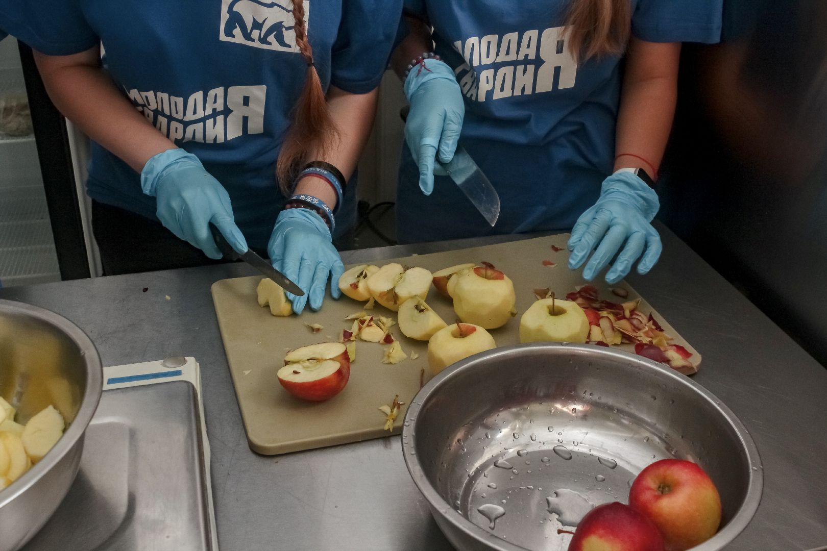 волонтёры, мастер-класс