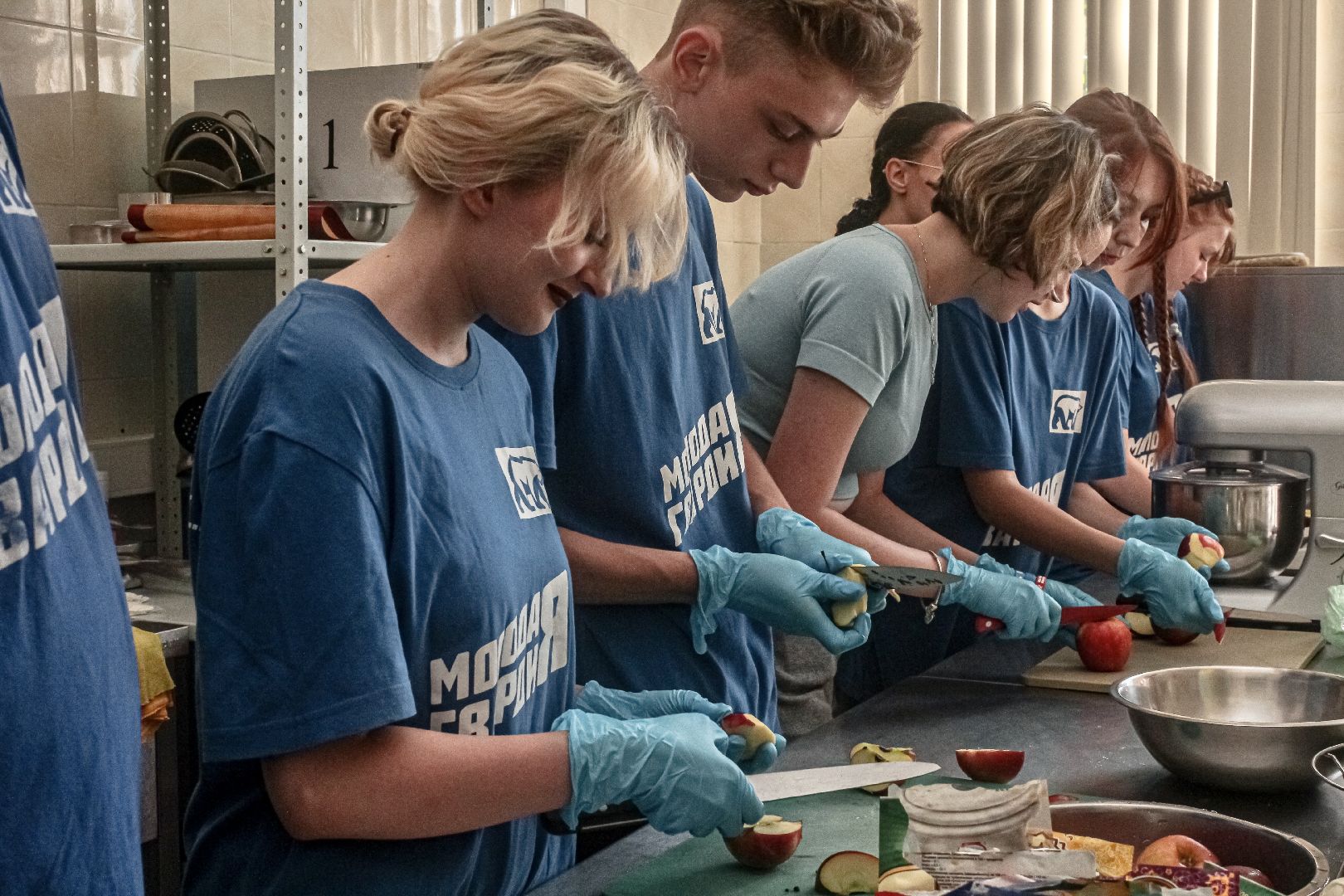 волонтёры, мастер-класс