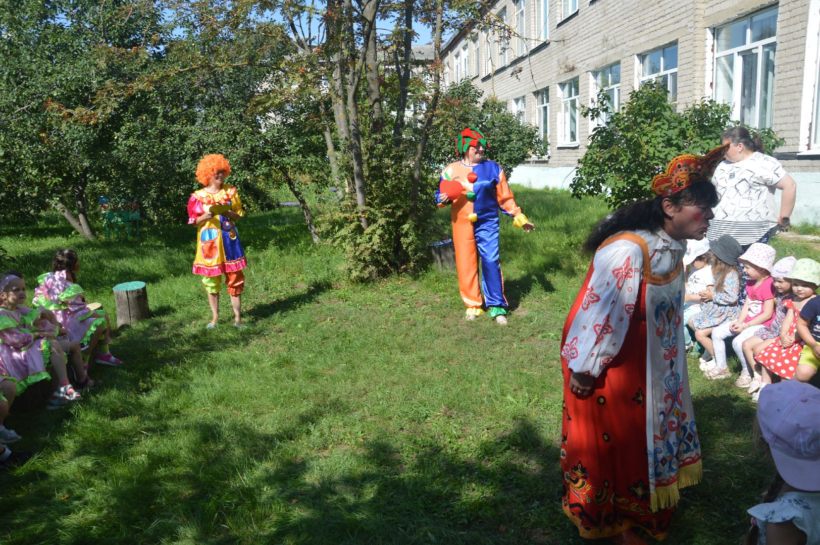 Шатура, Левошево, Петровское, детский сад № 3, Яблочный спас