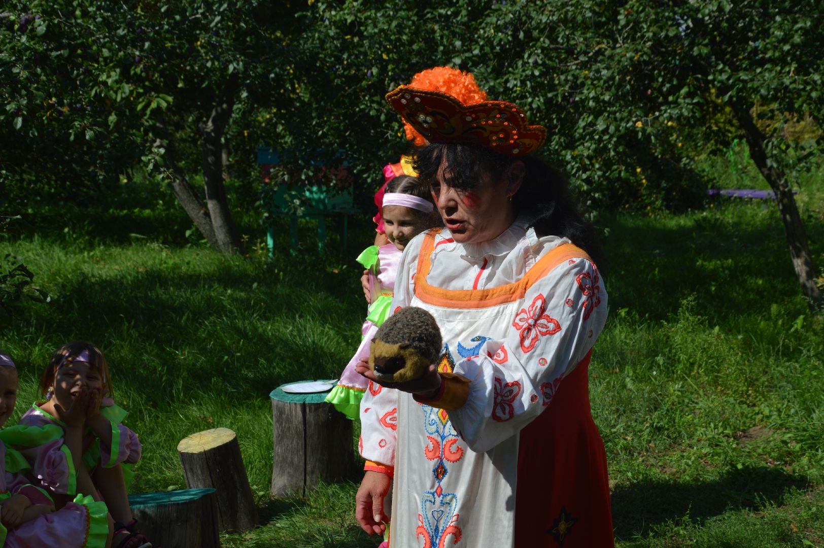 Шатура, Левошево, Петровское, детский сад № 3, Яблочный спас